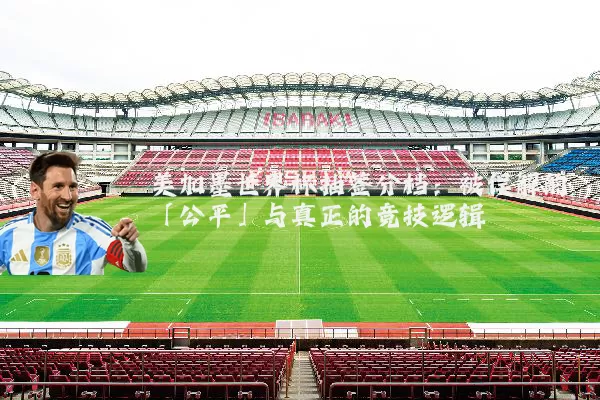 美加墨世界杯抽签分档:被误解的「公平」与真正的竞技逻辑